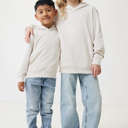Kids recycled cotton hoodie with sidepockets - Custom Wood Designs