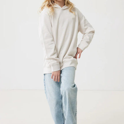 Kids recycled cotton hoodie with sidepockets - Custom Wood Designs
