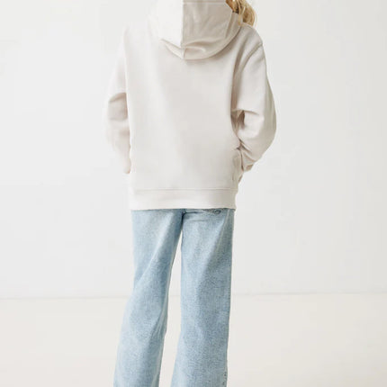 Kids recycled cotton hoodie with sidepockets - Custom Wood Designs