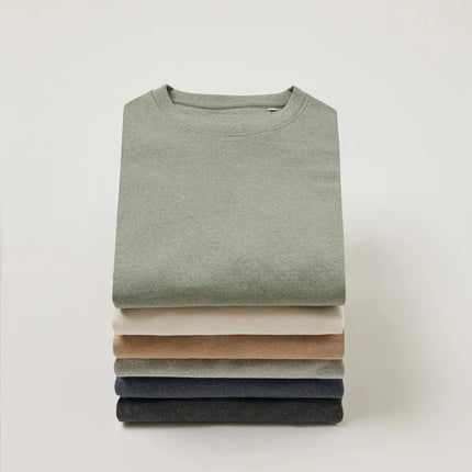 Manue recycled cotton t-shirt undyed - Custom Wood Designs