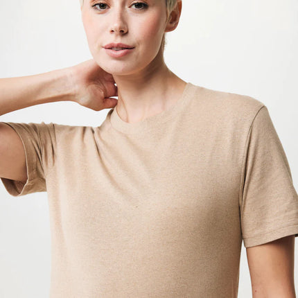 Manue recycled cotton t-shirt undyed - Custom Wood Designs
