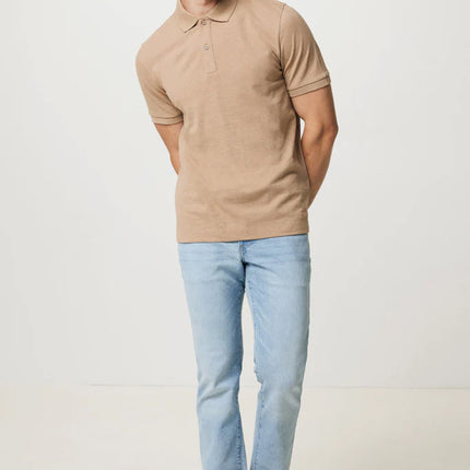 Yosemit recycled cotton pique polo - Custom Wood Designs