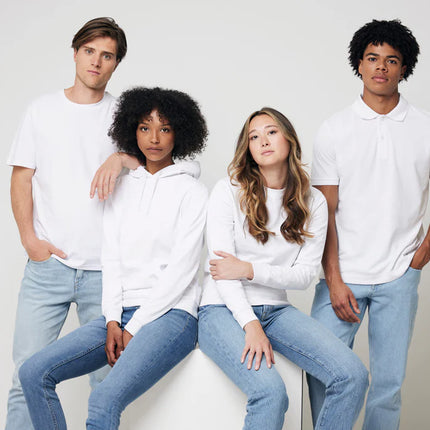 Zio recycled cotton crew neck - Custom Wood Designs