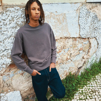 Zio recycled cotton crew neck - Custom Wood Designs