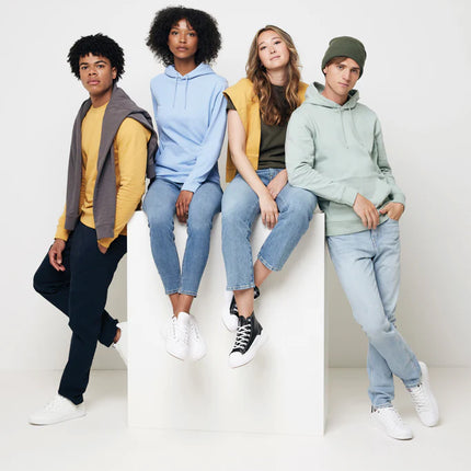 Zio recycled cotton crew neck - Custom Wood Designs