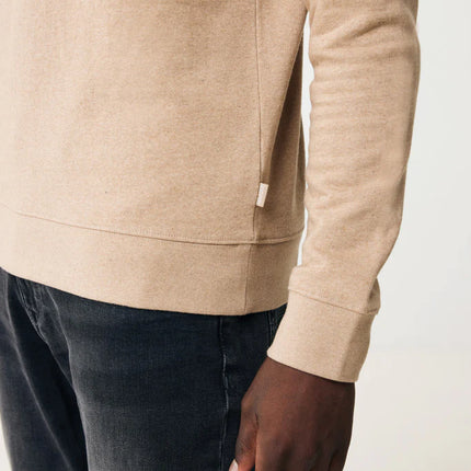 Denal recycled cotton crew neck undyed - Custom Wood Designs