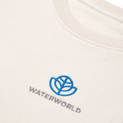 Denal recycled cotton crew neck undyed - Custom Wood Designs