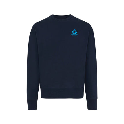 Kruge relaxed recycled cotton crew neck - Custom Wood Designs