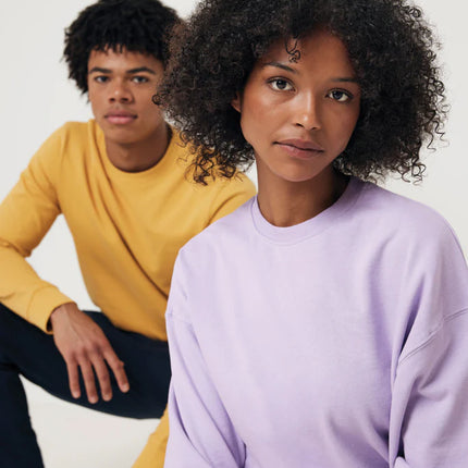 Kruge relaxed recycled cotton crew neck - Custom Wood Designs