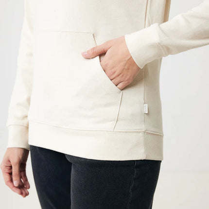 Torre recycled cotton hoodie undyed - Custom Wood Designs