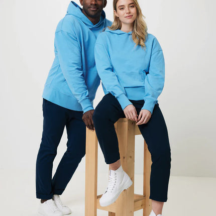 Yoh recycled cotton relaxed hoodie - Custom Wood Designs