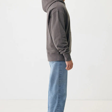 Yoh recycled cotton relaxed hoodie - Custom Wood Designs