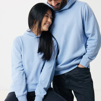 Recycled cotton hoodie with sidepockets - Custom Wood Designs
