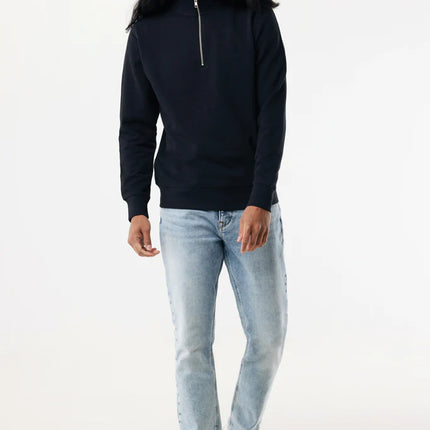 Elgon recycled cotton quarter zip sweater - Custom Wood Designs Elgon recycled cotton quarter zip sweater