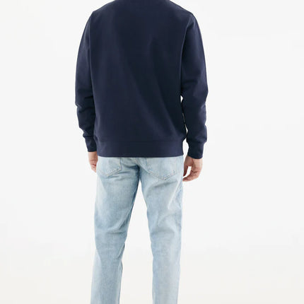 Elgon recycled cotton quarter zip sweater - Custom Wood Designs Elgon recycled cotton quarter zip sweater
