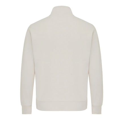 Elgon recycled cotton quarter zip sweater - Custom Wood Designs Elgon recycled cotton quarter zip sweater
