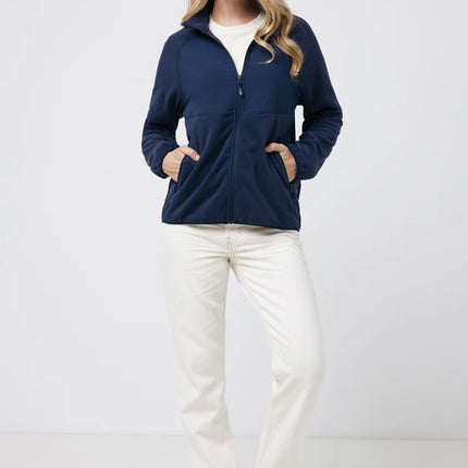 Talun recycled polyester microfleece zip through - Custom Wood Designs