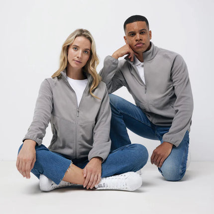 Talun recycled polyester microfleece zip through - Custom Wood Designs