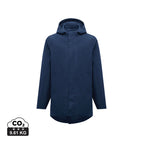 100% recycled polyester / navy / 91 x 74 x 1 cm