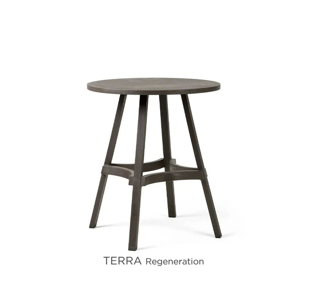 Nardi ReGen Combo 70 outdoor table with a wooden top and sturdy legs