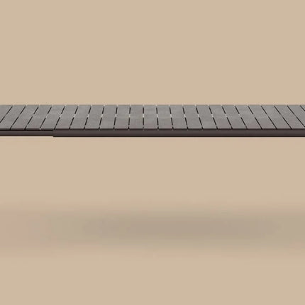 Nardi Tevere 210 extendable outdoor dining table polypropylene resin slatted design outdoor garden Ireland