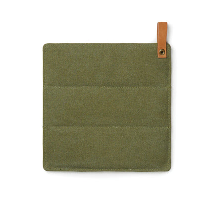 Vinga Asado Stonewashed Canvas Potholder Collection featuring durable, stylish home kitchen accessories with stonewashed fabric.