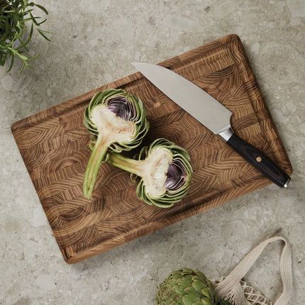Tara steel chef's knife - Custom Wood Designs