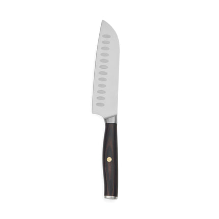 Tara steel santoku knife - Custom Wood Designs