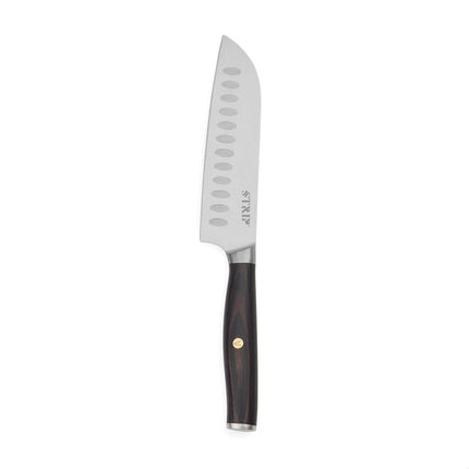 Tara steel santoku knife - Custom Wood Designs