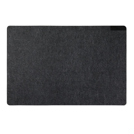 Vinga Albon GRS recycled felt desk pad from the Atelier Collection, designed for phone and tablet accessories, in natural felt texture.