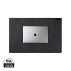 Recycled felt,Polyurethane / black / 50 x 0.4 x 75 cm