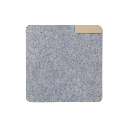 Vinga Albon GRS recycled felt mélange mouse pad for phones and tablets with soft, textured surface in a colorful felt design.