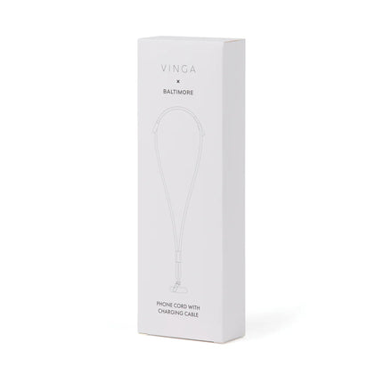 VINGA Baltimore RCS Phone Cord With Charging Cable