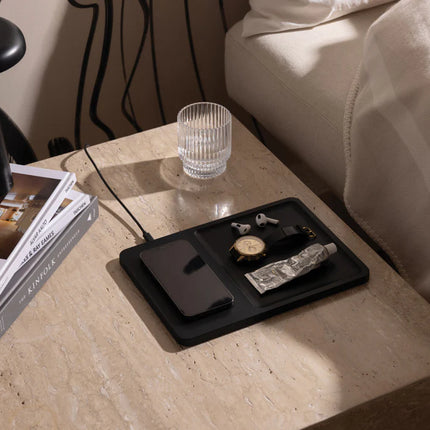 VINGA Timo RCS desk charger and accessory tray - Custom Wood Designs VINGA Timo RCS desk charger and accessory tray made from [material] –  [use_case] | Custom Wood Designs