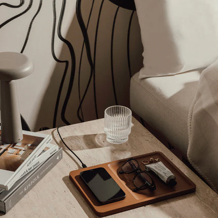VINGA Timo RCS desk charger and accessory tray - Custom Wood Designs VINGA Timo RCS desk charger and accessory tray made from [material] –  [use_case] | Custom Wood Designs