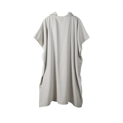 VINGA Tolo hammam terry beach poncho - Custom Wood Designs