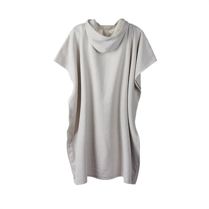 VINGA Tolo hammam terry beach poncho - Custom Wood Designs