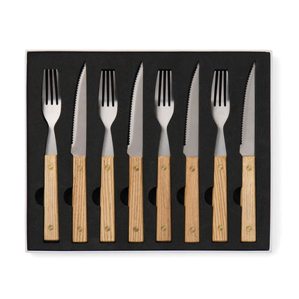 Paso 8 pcs bbq cutlery set - Custom Wood Designs