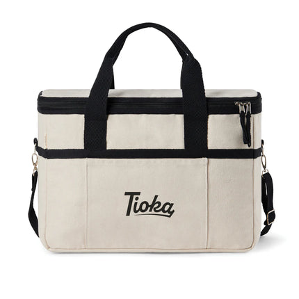 VINGA Volonne AWARE™ recycled canvas cooler basket - Custom Wood Designs