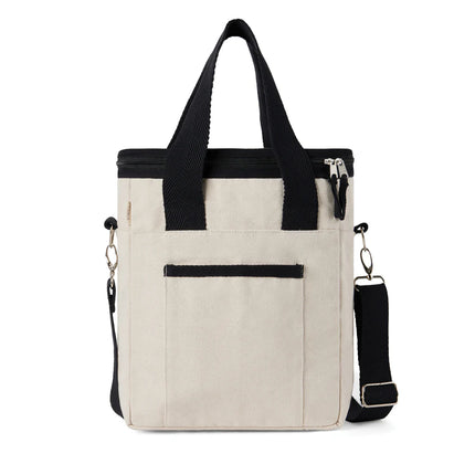 Volonn recycled canvas cooler tote bag - Custom Wood Designs