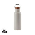 Recycled Stainless steel,Wood / grey / 22 x ø 7.5 cm
