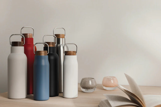 VINGA Ciro RCS recycled vacuum bottle 300ml - Custom Wood Designs