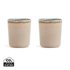 Stoneware / beige / 8 x 8 x 10 cm