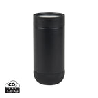Recycled Stainless steel / black / 15.6 x ø 7.5 cm