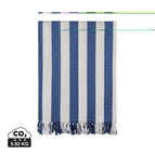 Recycled cotton,Recycled polyester / blue / 180 x 180 cm