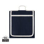 Recycled cotton,100% recycled polyester / blue / 130 x 170 x 0.3 cm