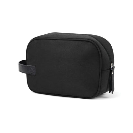 Marlo RCS recycled polyester toiletry bag - Custom Wood Designs