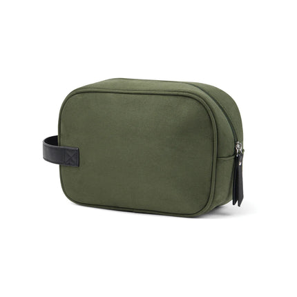 Marlo RCS recycled polyester toiletry bag - Custom Wood Designs
