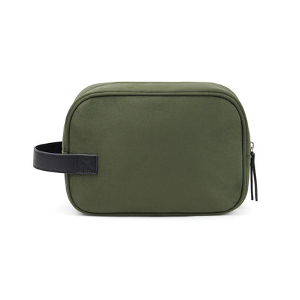 Marlo RCS recycled polyester toiletry bag - Custom Wood Designs