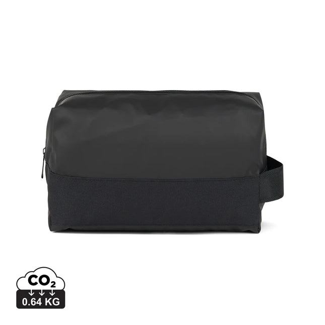 Livorn GRS recycled polyester toiletry bag - Custom Wood Designs